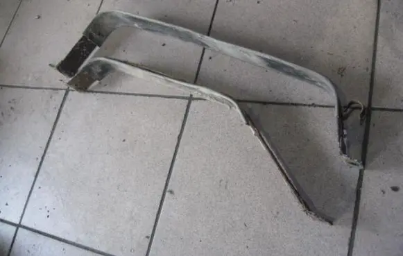Opel Astra G Fuel tank mounting bracket KOMPLEKTAS2VNT