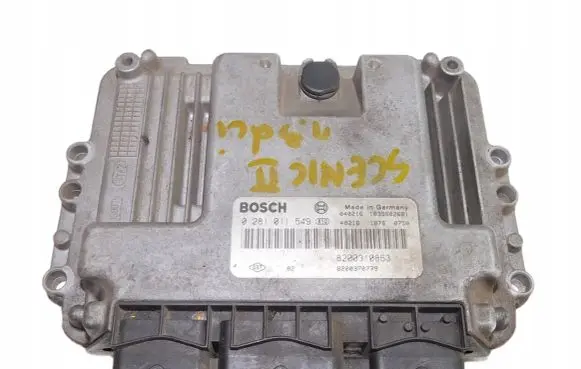 Renault Scenic II - Grand scenic II Engine control unit/module 0281011549