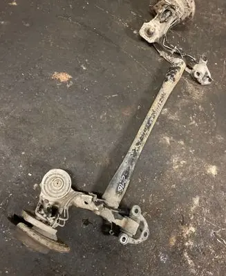 Rear axle beam