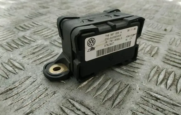 Volkswagen Golf VI ESP acceleration yaw rate sensor 7H0907655A