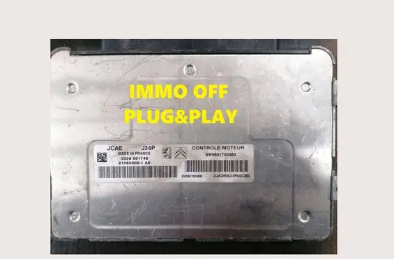 Citroen C2 Engine control unit/module 9661700480 9651696680