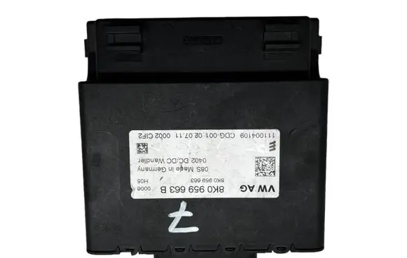 Audi A4 S4 B8 8K Other control units/modules 8K0959663B 8K0959663 111004109