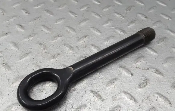 Towing hook eye
