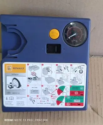 Renault Modus Tire air pump compressor 