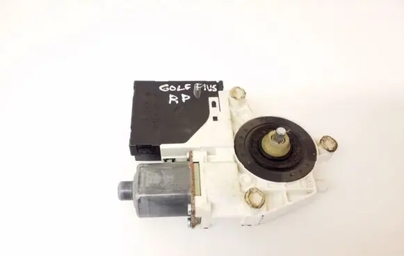 Volkswagen Golf Plus Front door window regulator with motor 1K0959792J 5M1837402F