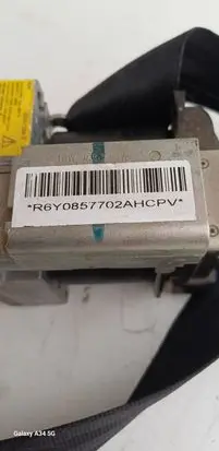 Skoda Fabia Mk1 (6Y) Front seatbelt 6Y0857702