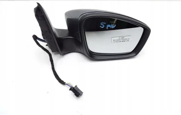 Seat Toledo IV (NH) Front door electric wing mirror LF8L