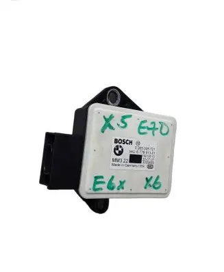 BMW X5 E70 ESP acceleration yaw rate sensor 1275100496 0262005721