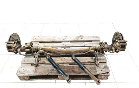 Rear axle beam