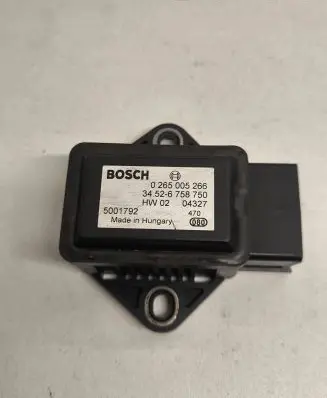 BMW 5 E60 E61 ESP acceleration yaw rate sensor 0265005266 34526758750