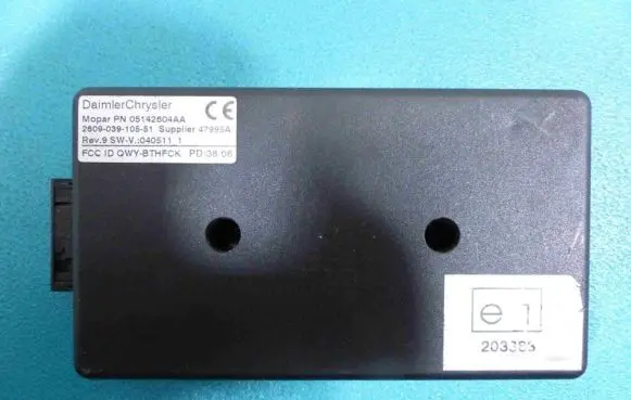 Jeep Grand Cherokee (WK) Central body control module 05142604AA IMPRK862787