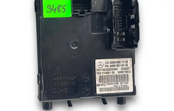 Mercedes-Benz C W205 Central body control module S3485 A0009007126