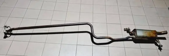 Citroen Berlingo Muffler/silencer 1611620580 1730JZ