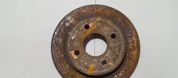 Ford Focus Rear brake disc neventiliuojamas