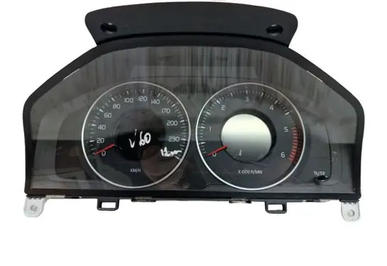 Volvo V60 Speedometer (instrument cluster) 31343323AA 36001834 69799560U