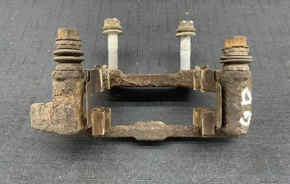Audi A6 S6 C6 4F Brake caliper pad carrier rear 4F0615426D
