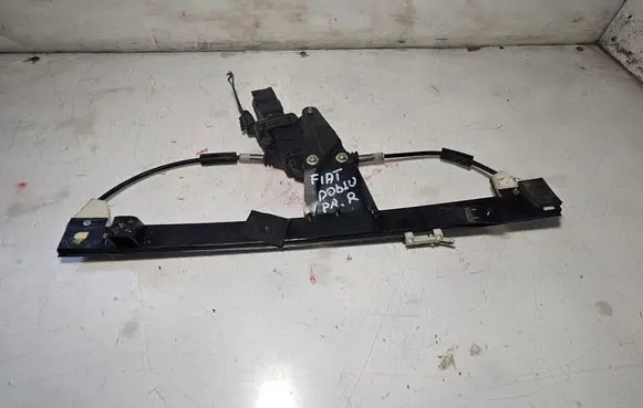 Fiat Doblo Front door window regulator with motor 0478000