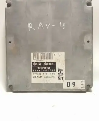 Toyota RAV 4 (XA20) Engine control unit/module 8966142780 1758005191