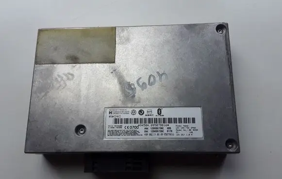 Skoda Octavia Mk2 (1Z) Bluetooth control unit module 6434AFSE256X