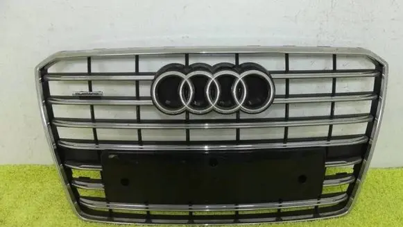 Audi A8 S8 D4 4H Front bumper upper radiator grill 4H0853651AA