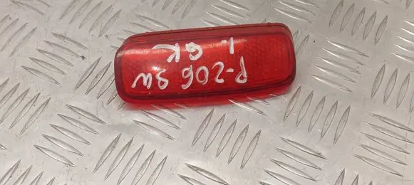 Peugeot 206 Rear tail light reflector 