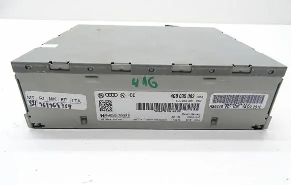 Audi A6 C7 Navigation unit CD/DVD player 4G0035083