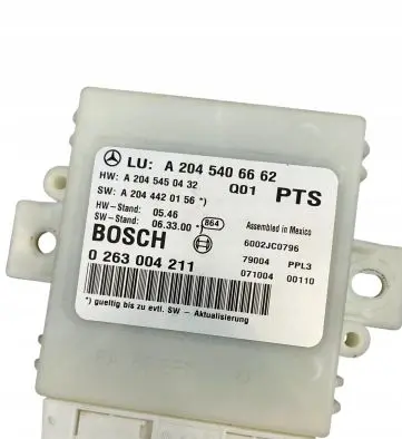 Mercedes-Benz C W204 Parking PDC control unit/module A2045406662