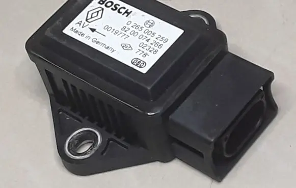Renault Megane II ESP acceleration yaw rate sensor 8200074266 0265005259