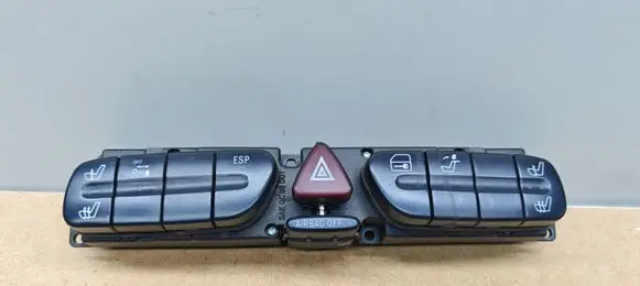 Mercedes-Benz CLK A209 C209 Hazard light switch 2038215558