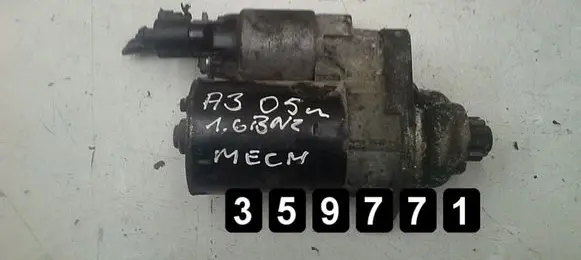 Audi A3 S3 8P Starter motor 1600 mech.02t911023