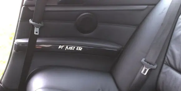 BMW 3 E92 E93 Coupe rear side trim panel 