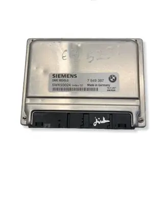 BMW 5 E60 E61 Engine control unit/module 7549387 44630280