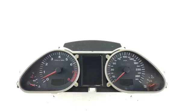 Audi A6 S6 C6 4F Speedometer (instrument cluster) 4F0920900R 4F0910900A 503000131101