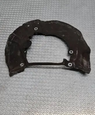 BMW M6 Front brake disc dust cover plate 