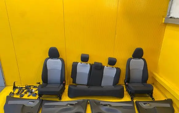Toyota Yaris XP210 Seat and door cards trim set 