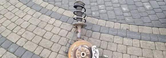 Renault Koleos I Front wheel hub spindle knuckle 