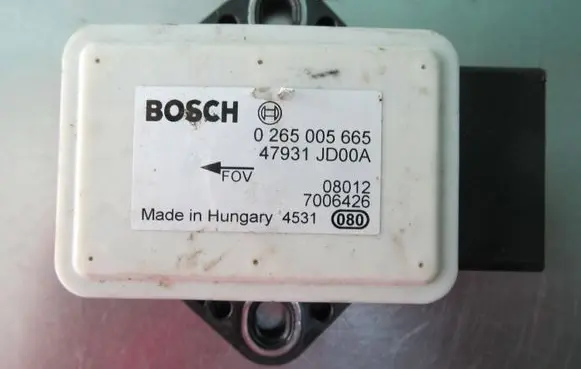 Nissan Qashqai ESP acceleration yaw rate sensor 47931JD00A 7006426 0265005665