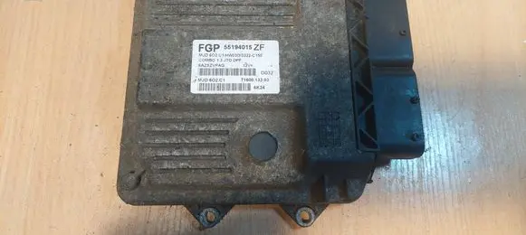 Opel Combo C Engine control unit/module ECU 55194015 MJD6O2.C1 HW03D