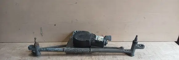 Front wiper linkage and motor