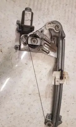 Peugeot 206 Rear door window regulator with motor 113802 9627332480
