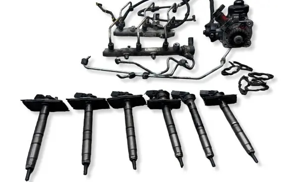 Audi A6 Allroad C6 Fuel injection system set 059130755AH 0445010611 059130277AM