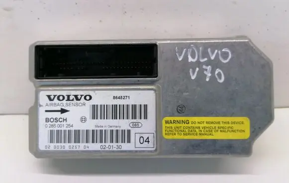Volvo V70 Airbag control unit/module 8645271 0285001254