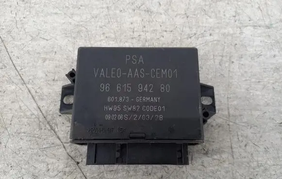 Peugeot 307 CC Parking PDC control unit/module 9661594280601873