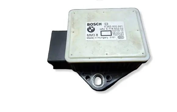 BMW 5 E60 E61 ESP acceleration yaw rate sensor 0265005681 3452677460202