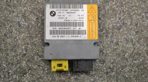 BMW 7 E65 E66 Airbag control unit/module 65776928267 SS6928267019 02B291I0545J