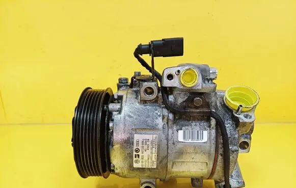 Volkswagen Polo IV 9N3 Air conditioning (A/C) compressor (pump) 6Q0820803G 447220894
