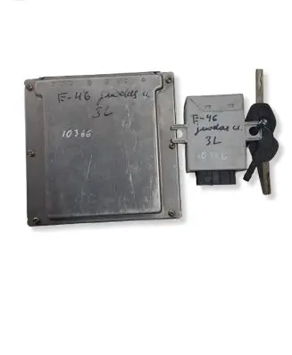 BMW 3 E46 Engine ECU kit and lock set 7788310 61356905668