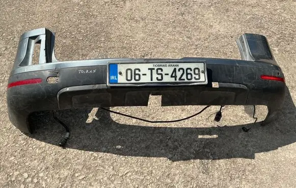 Volkswagen Touareg I Rear bumper 7L6807421
