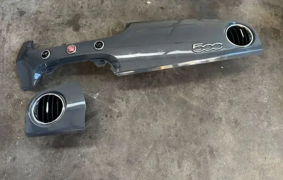 Fiat 500 Dash center air vent grill 735619848735627501