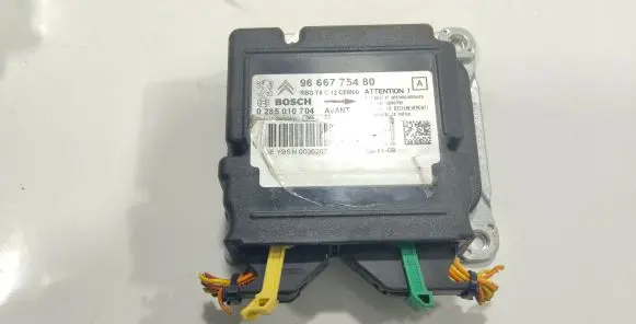 Peugeot 3008 I Airbag control unit/module 9666775480 0285010704